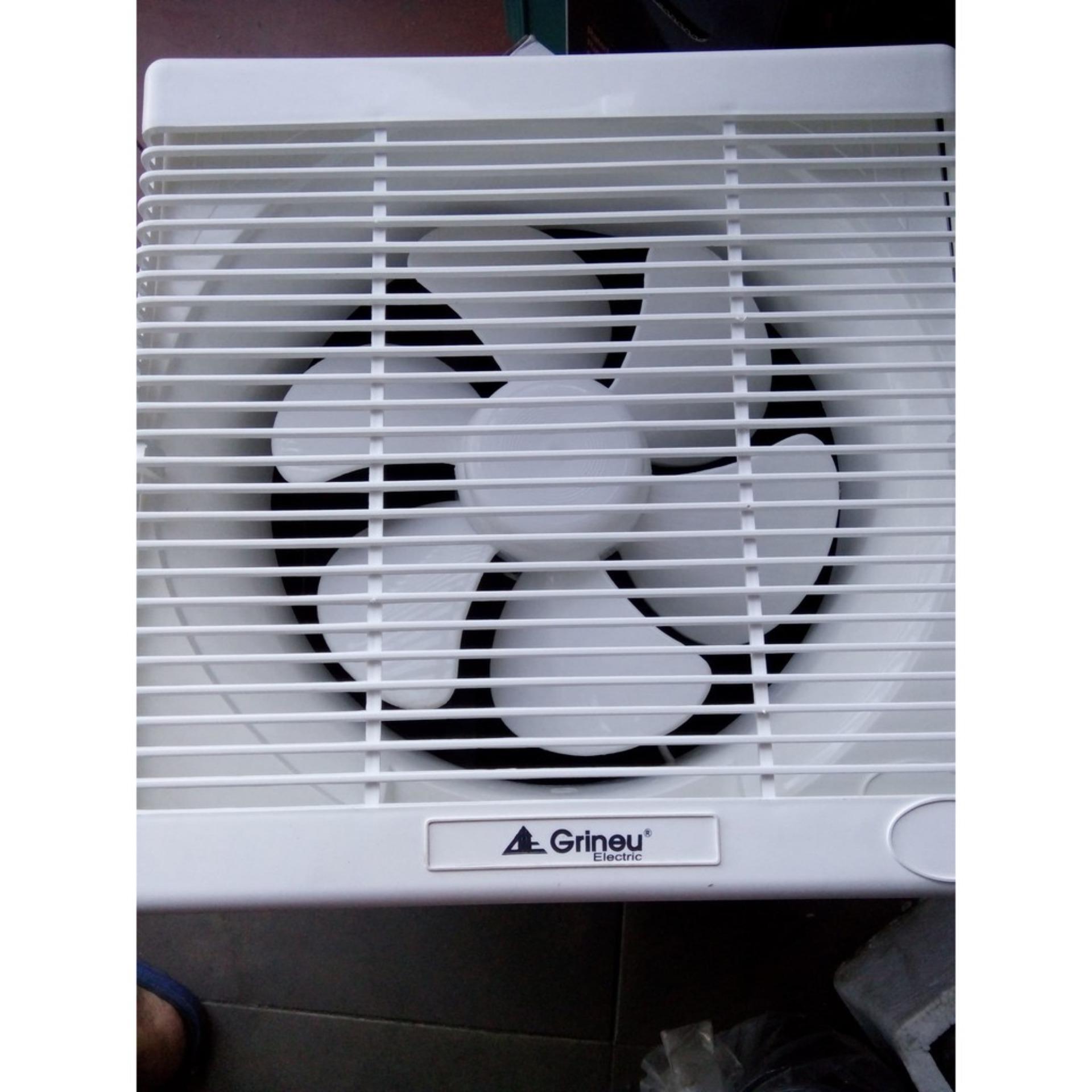 Quạt thông gió âm tường Grineu 15B2 Electrio 24*24*10cm