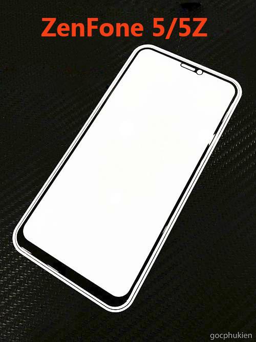 [HCM]Kính Cường Lực Zenfone 5/5Z 2018 Full Keo Màn Hình chống bám vân tay
