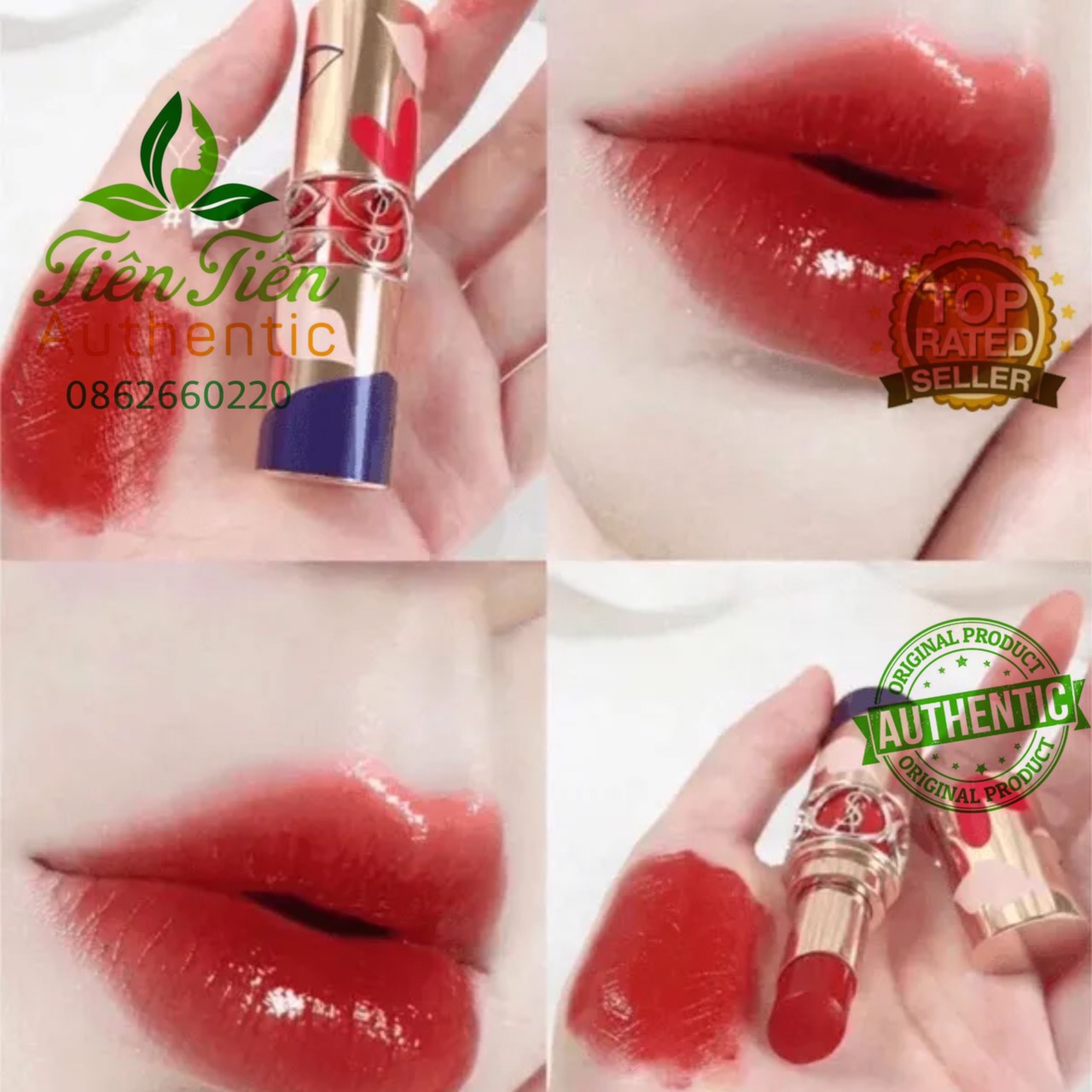 Son thỏi YSL Rouge màu 120 Take My Red Away