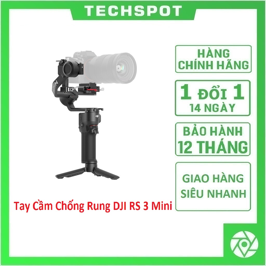 Tay cầm chống rung dji rs3 mini | bảo hành 12 tháng | hàng chính hãng