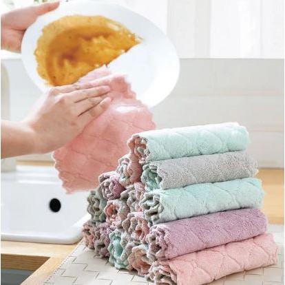Set 10 khăn lau bếp đa năng siêu thấm