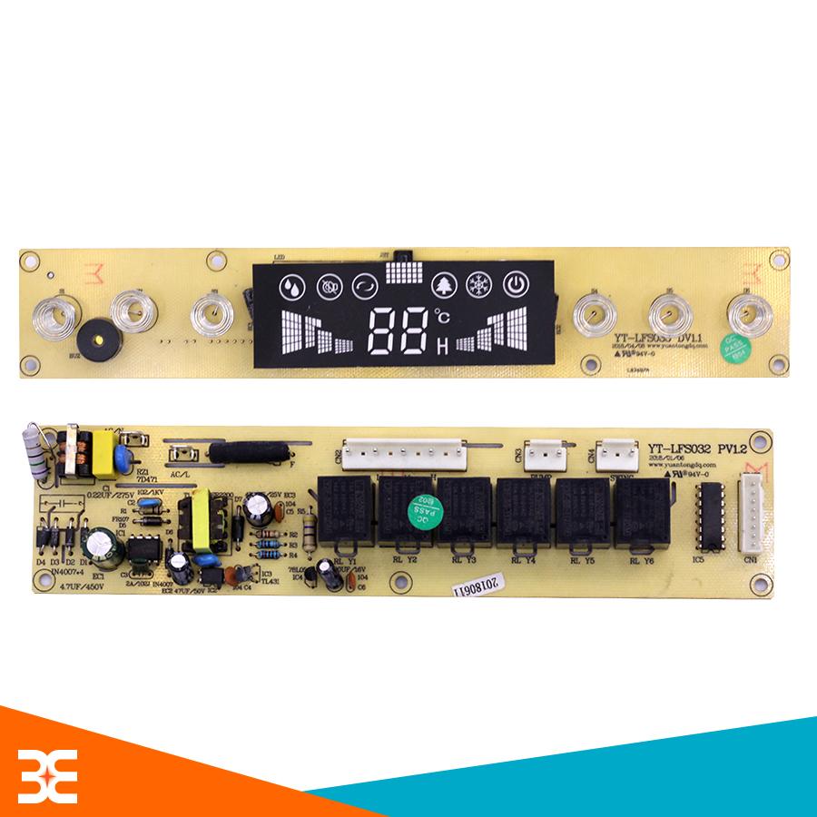 Bo mạch quạt điều hòa yt-lfs032 pv1.2