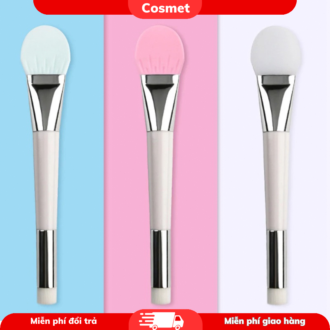 Cọ đắp mặt nạ silicon 2 đầu tiện dụng, cọ đắp nạ, cọ silion, cọ trang điểm, cọ bôi kem