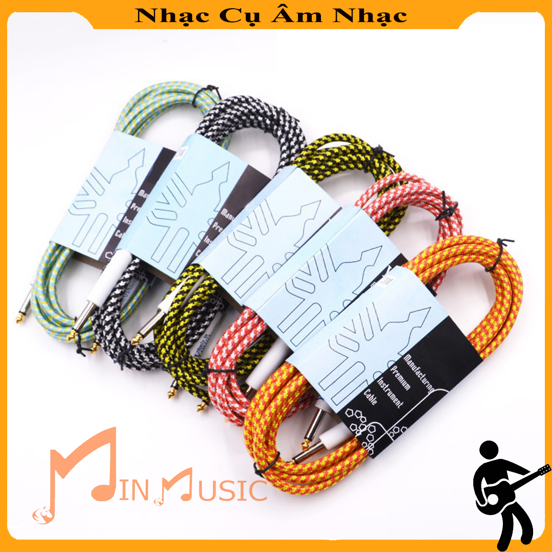 Dây line Đàn Guitar I Dây Jack 6 ly đàn guitar thùng | yamaha 3m