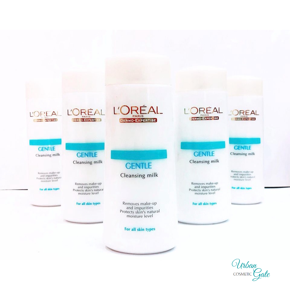 Sữa tẩy trang giúp làn da mềm mịn loreal gentle cleansing milk 200ml
