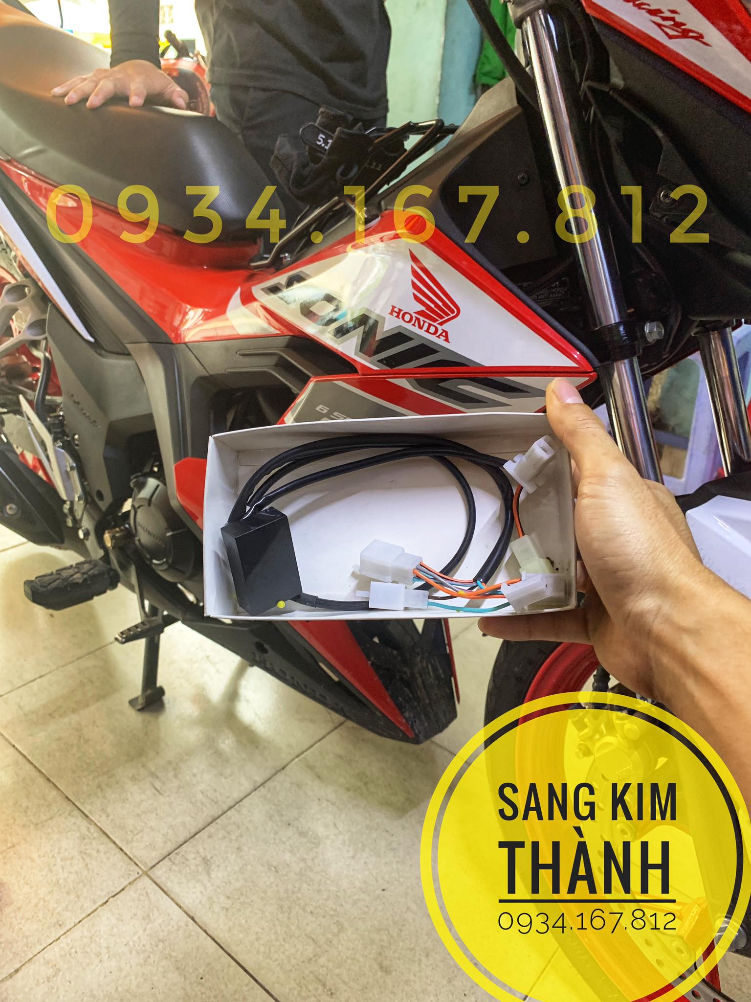 [HCM]Mạch Hazard Cho Xe HONDA SONIC 150 FI Bản Cao Cấp v2.0 Sử Dụng Công Tắc Zin Xe