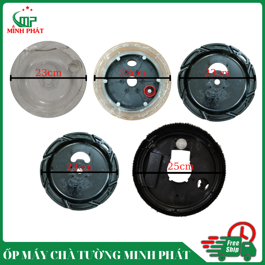 Ốp Mâm Máy Chà Nhám Tường, Vành Nhựa Máy Chà Tường.