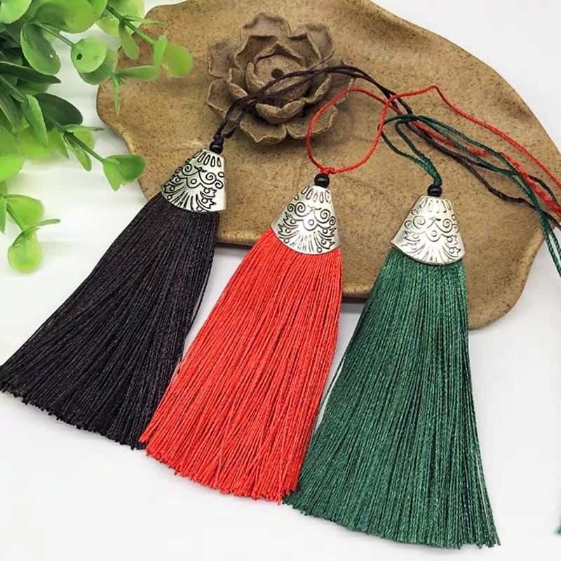 Tua rua trang trí, dây treo làm đồ handmade, đính hộp quà - dây nẹp