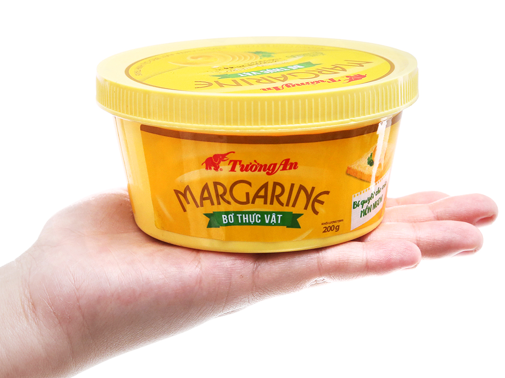 [hcm]2 hôp bơ thực vật tường an margarine 80g 1