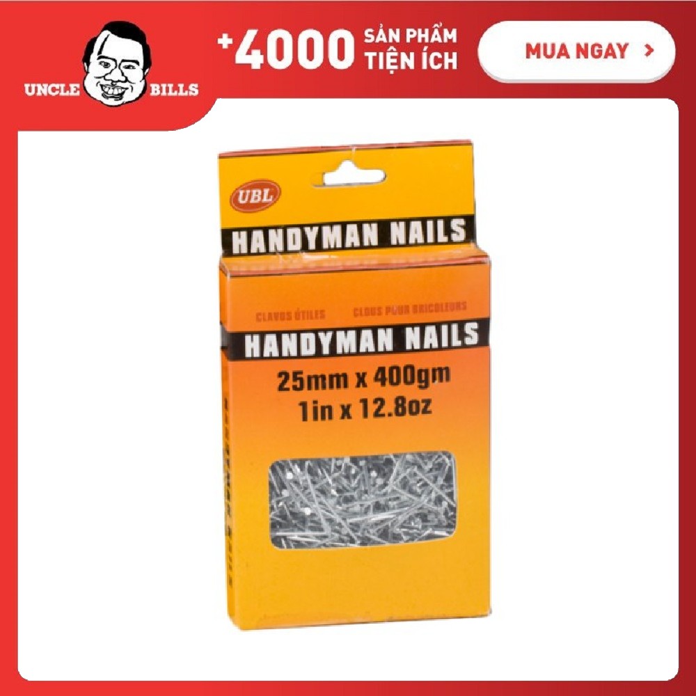 Hộp đinh 400g 6 cỡ ubl hy0034
