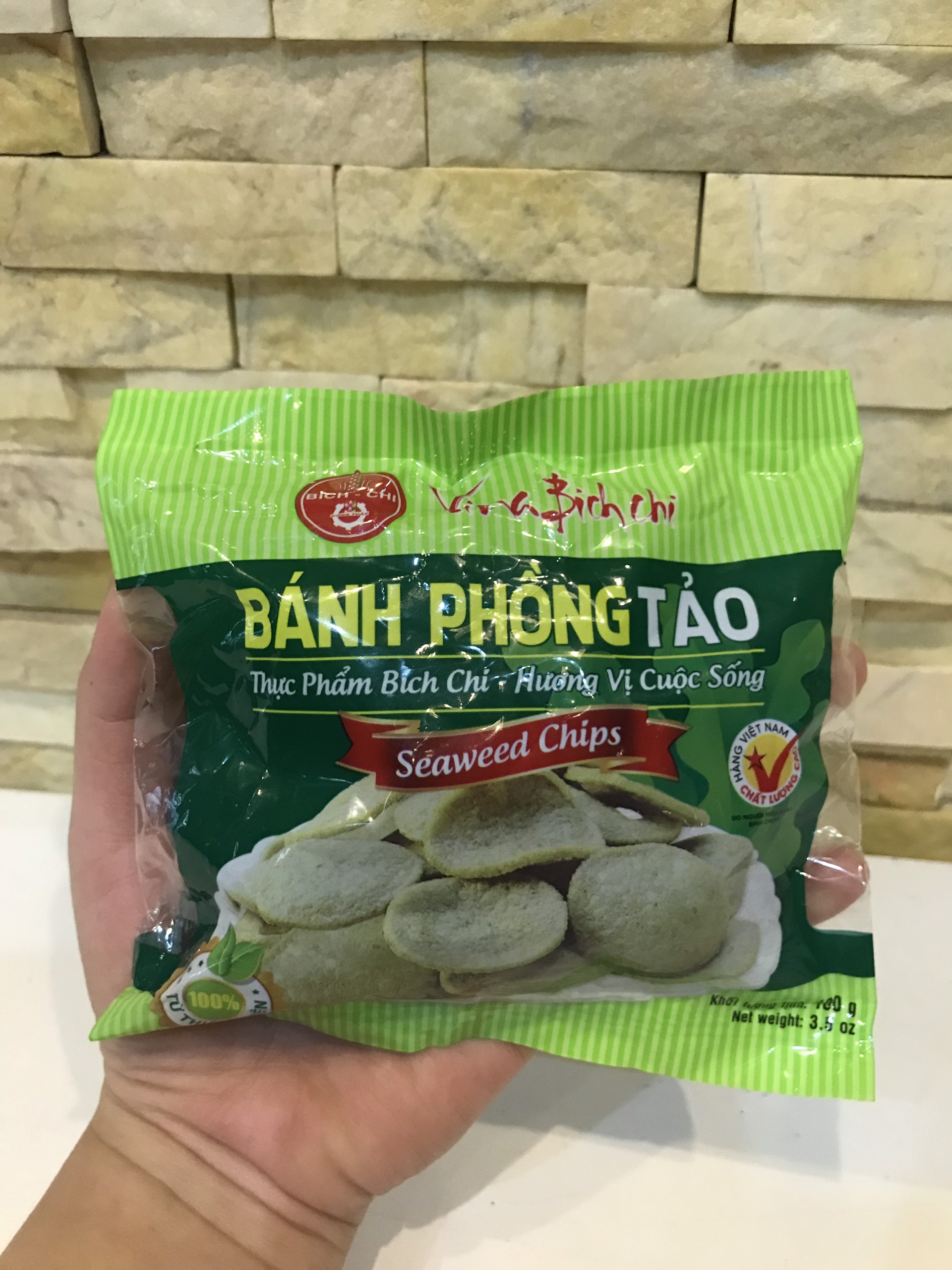 Bánh phòng tảo chay bích chi