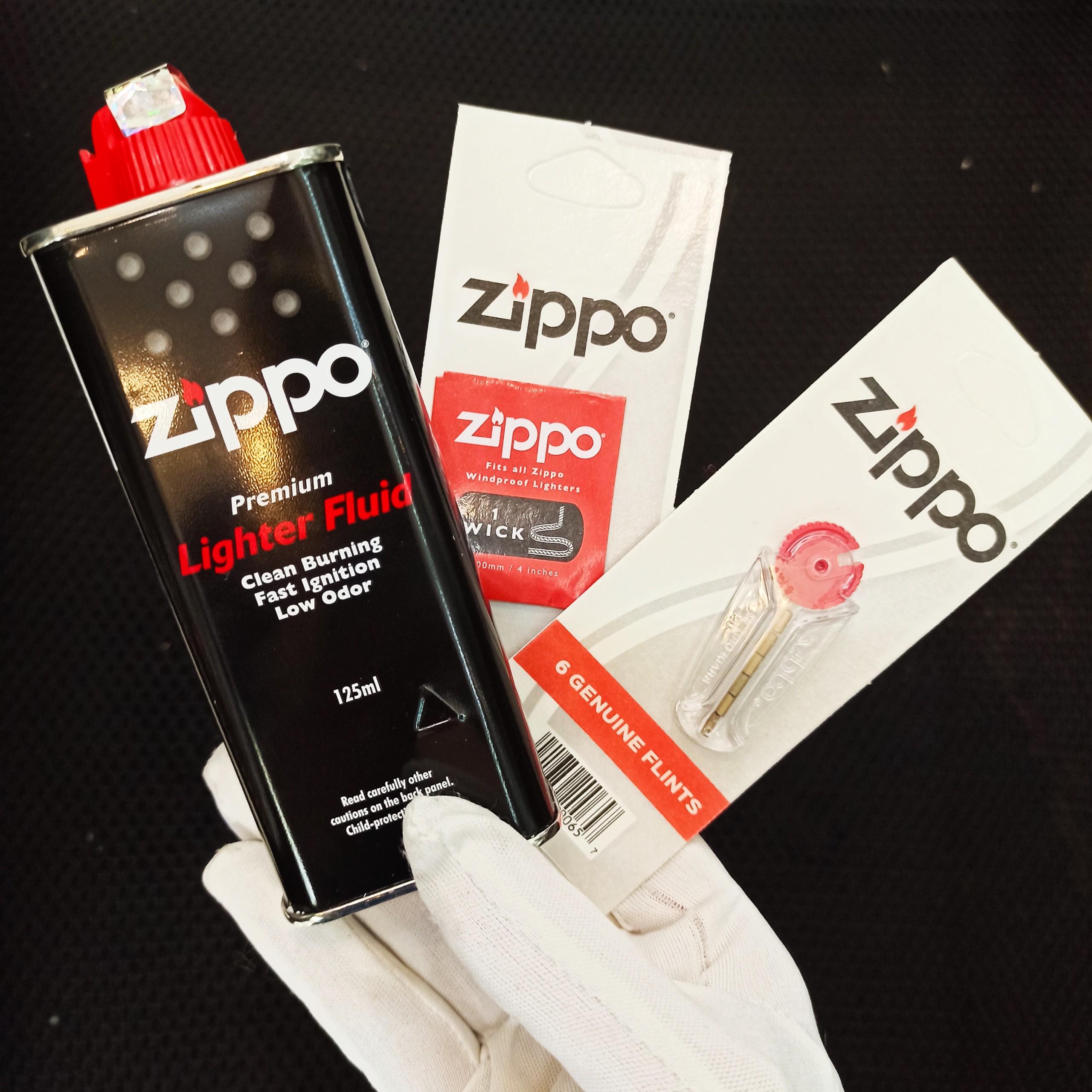 COMBO XĂNG + ĐÁ + BẤC ZIPPO CHÍNH HÃNG (CAM KẾT KHÔNG BÁN HÀNG FACE) PK6