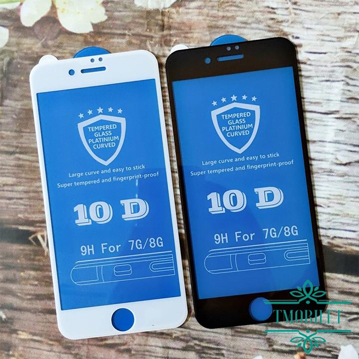 Apple iPhone 7 Kính Cường Lực Full Màn 10D Full Keo - Miếng Dán Màn Hình Điện Thoại