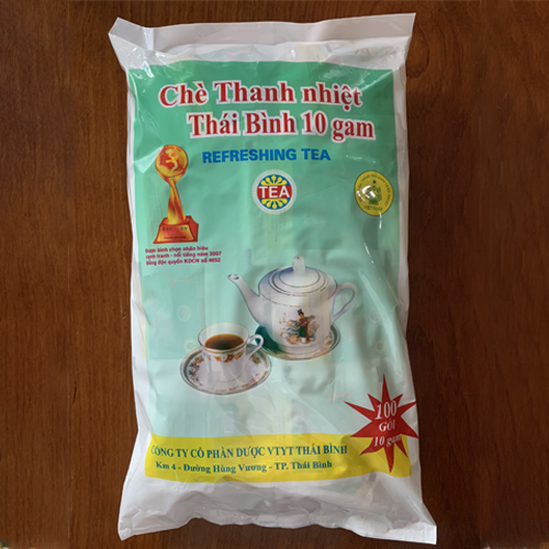 Chè Thanh Nhiệt Thái Bình [Trà thanh nhiệt] (100 gói x 10gam)