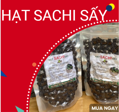 1Kg Hạt sachi sấy chín ăn liền - Hạt sacha inchi sấy chín ăn liền 1kg