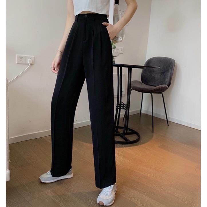 Quần ống rộng dài, quần culottes hàn quốc dilinhchuyenvay