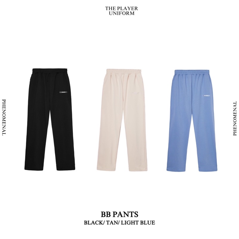 Bb basic pants - quần ống suông unisex phenomenal