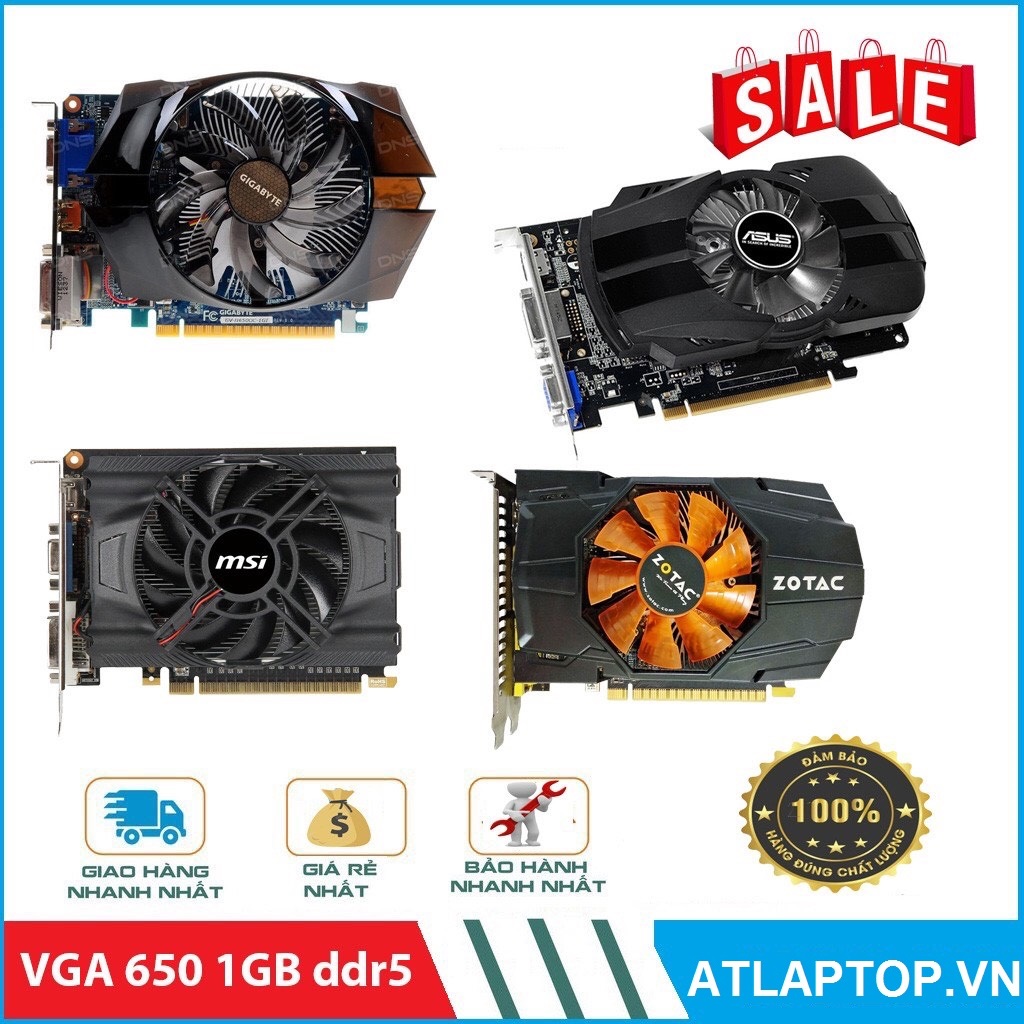 Card vga gtx 650 1gb ddr5 128bit msi asus giga zotac