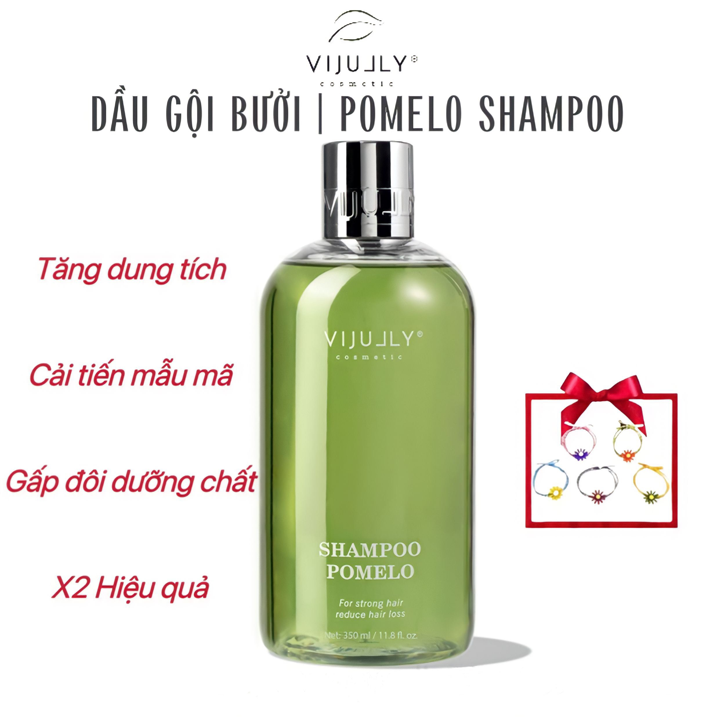 [Chính Hãng] Dầu Gội Bưởi Vi Jully Giảm Rụng Tóc - Kích Mọc Tóc Dày Dài - Nuôi Dưỡng Da Đầu