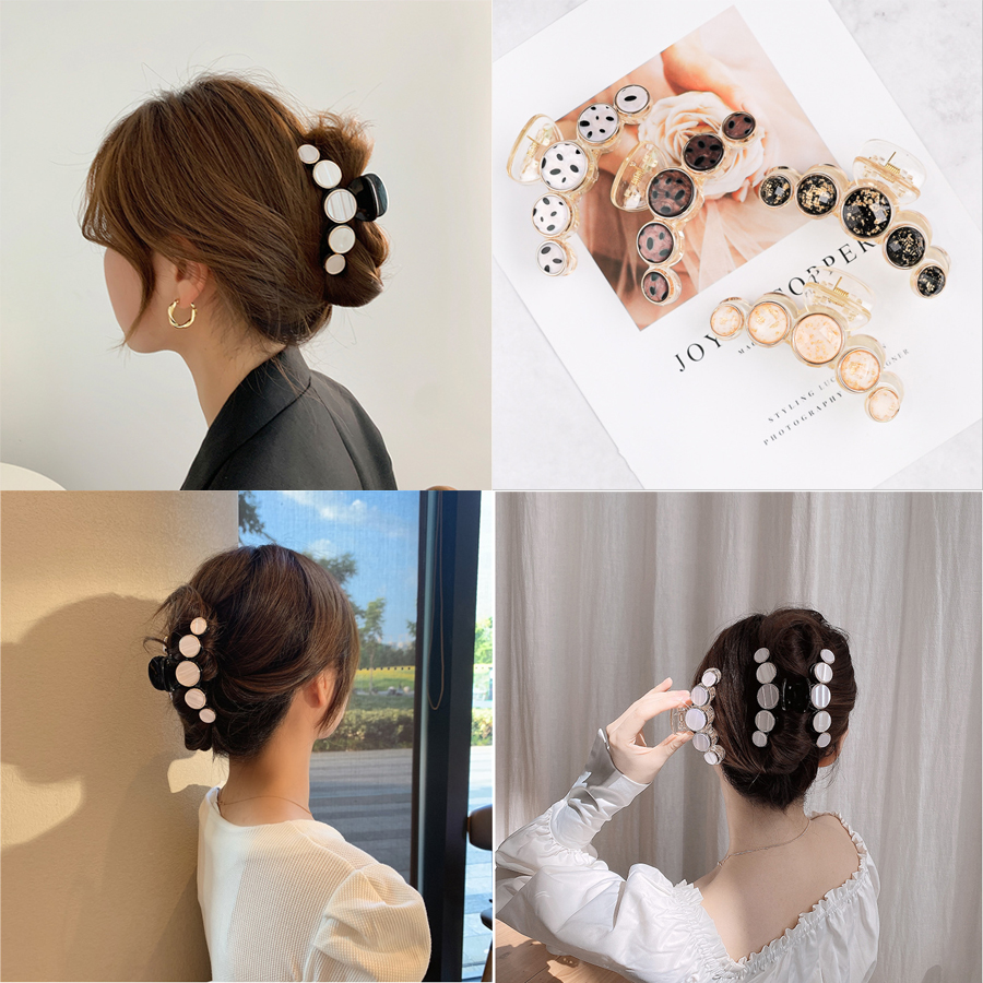 Kẹp tóc gấp tóc nhiều kiểu sang chảnh tiểu thư Hàn Quốc