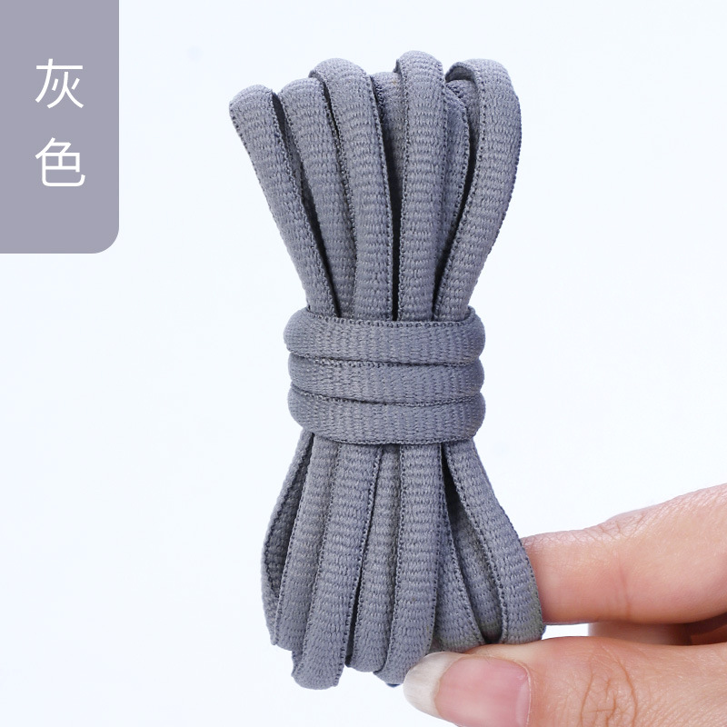 - Dây Buộc Giày Sợi Tròn Màu Xám MKPK24 120cm - dây giày nam nữ, dây giày thể thao tròn, dây buộc giày thời trang, dây giày dù, dây dù, dây giày phượt, dây giày vải MK MAIKA