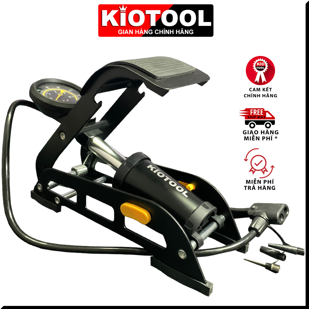 Bơm xe máy - xe đạp Kiotool Công nghệ nhật bản cao cấp - Bảo Hành 1 năm