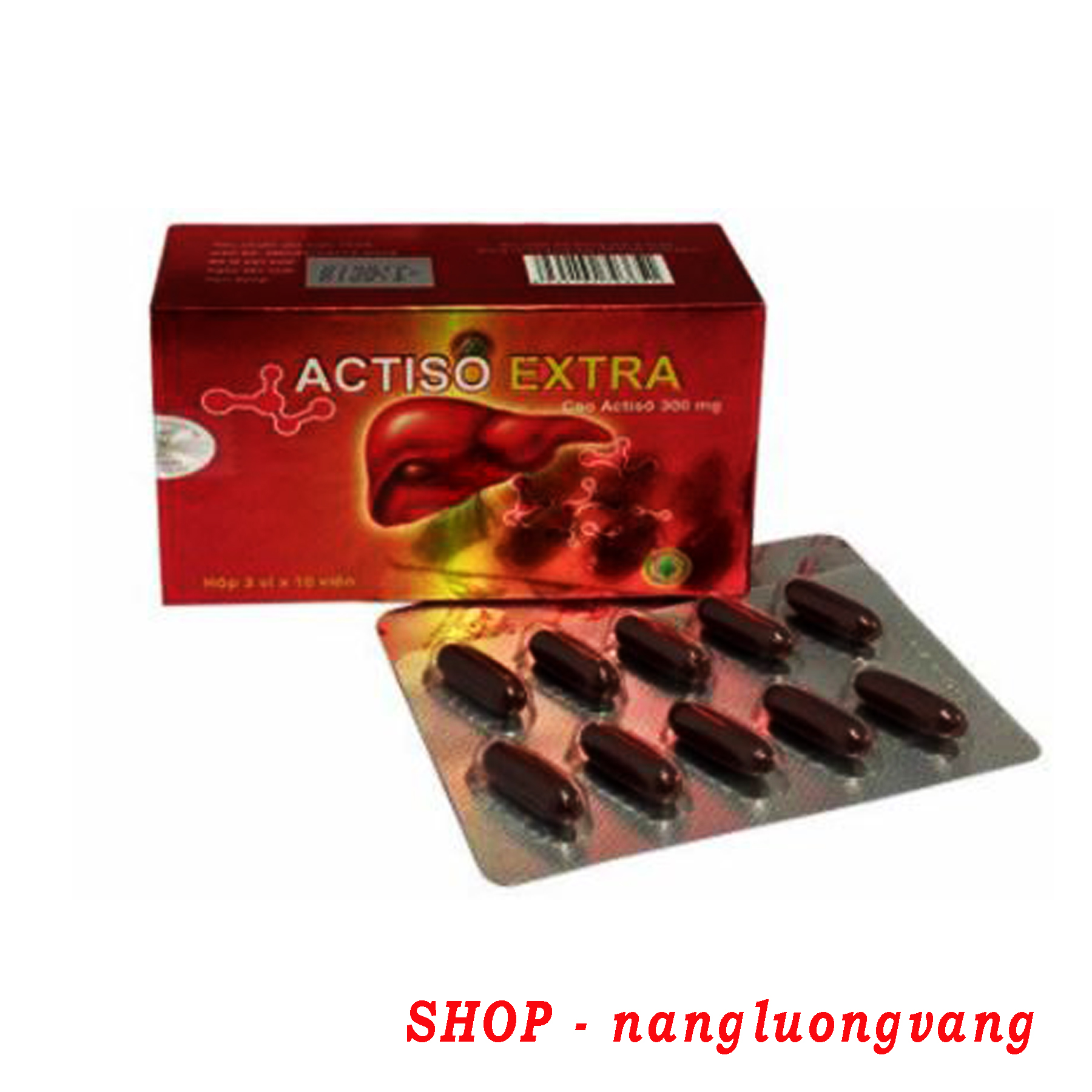 Giảm Cholesterol và urê máu, phòng xơ vữa động mạch - ACTISO EXTRA (HỘP /3 VỈ X 10 VIÊN NANG MỀM) - SHOP nangluongvang