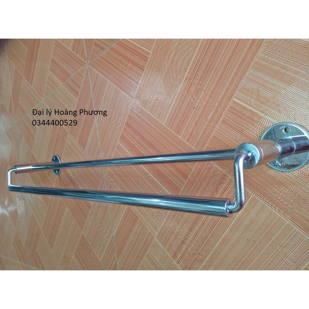 Vắt khăn đôi inox 304 đúc, giá vắt khăn nhà tắm inox 304