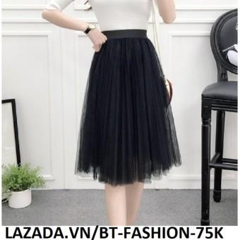 [HCM]Chân Váy Công Chúa Phối Voan Lưới Hàn Quốc Otis EVA CV 30008