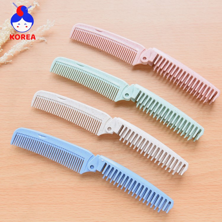 Lược gấp gọn mini bỏ túi tiện dụng, chắc chắn cho văn phòng, du lịch GIA DỤNG KOREA
