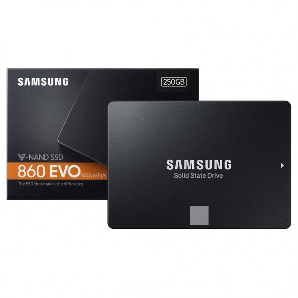 Ổ cứng ssd samsung 860 evo 250gb 2.5 inch sata iii mz-76e250bw - hàng nhập khẩu