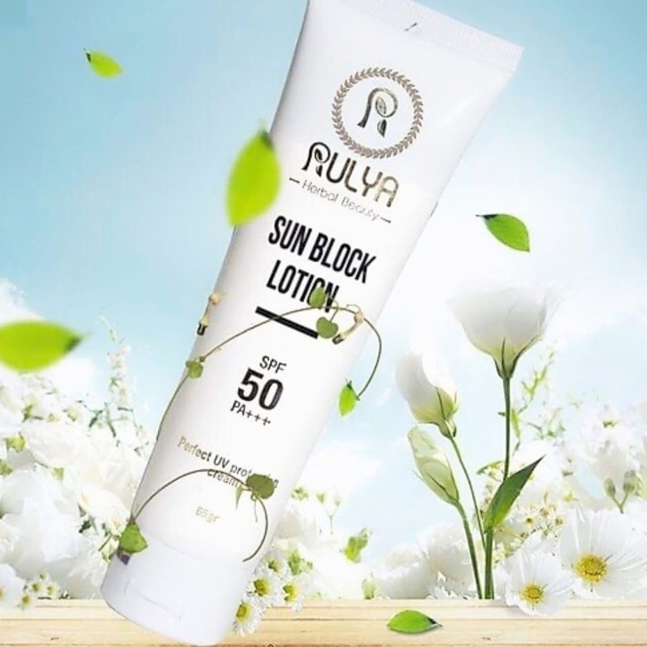 Kem Chống Nắng RULYA SUN BLOCK LOTION Chính Hãng An Toàn Cho Mọi Loại Da
