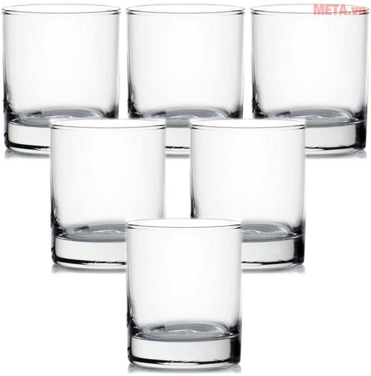 Ly thủy tinh Ocean San Marino Rock 290ml - Bộ 6 chiếc