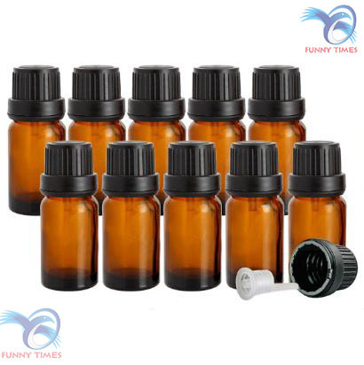 Com bo 10 chai lọ đựng tinh dầu 10ml, chai chiết tinh dầu, lọ thủy tinh dung tích 10ml, lọ bảo quản tinh dầu – FUNNY TIMES