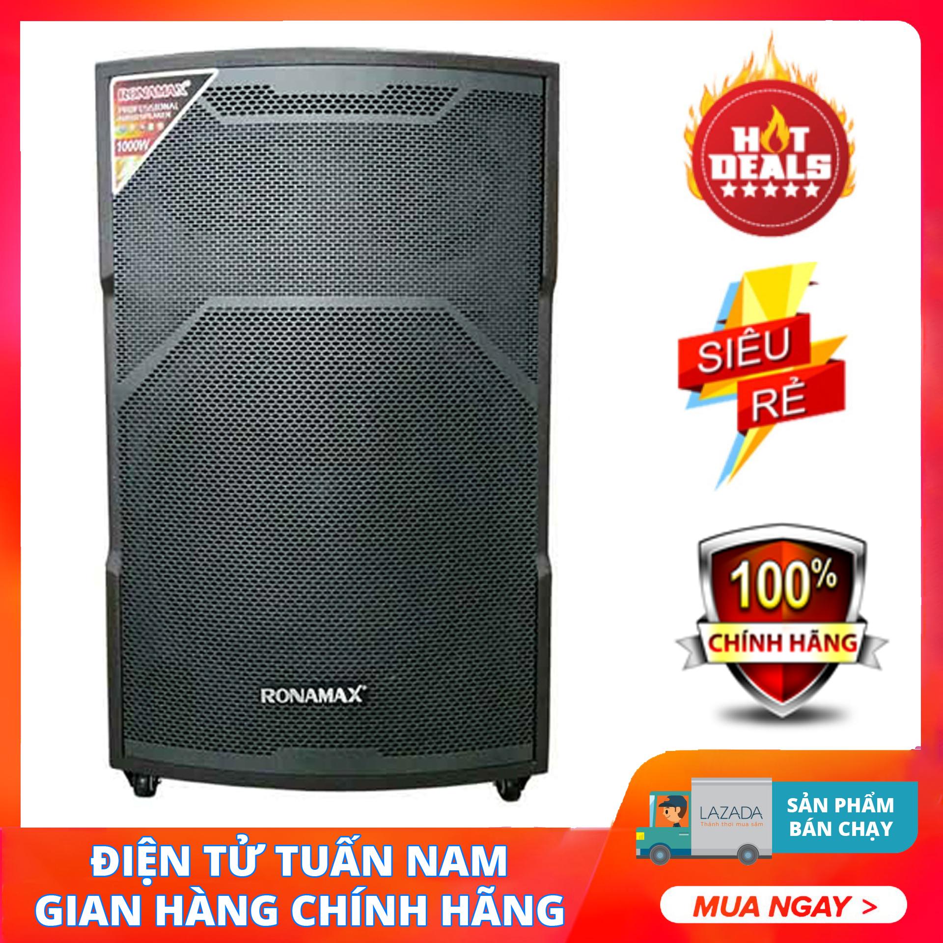Loa Karaoke Bluetooth di động Ronamax MR18 - Chơi nhạc cực hay karaoke cực đã