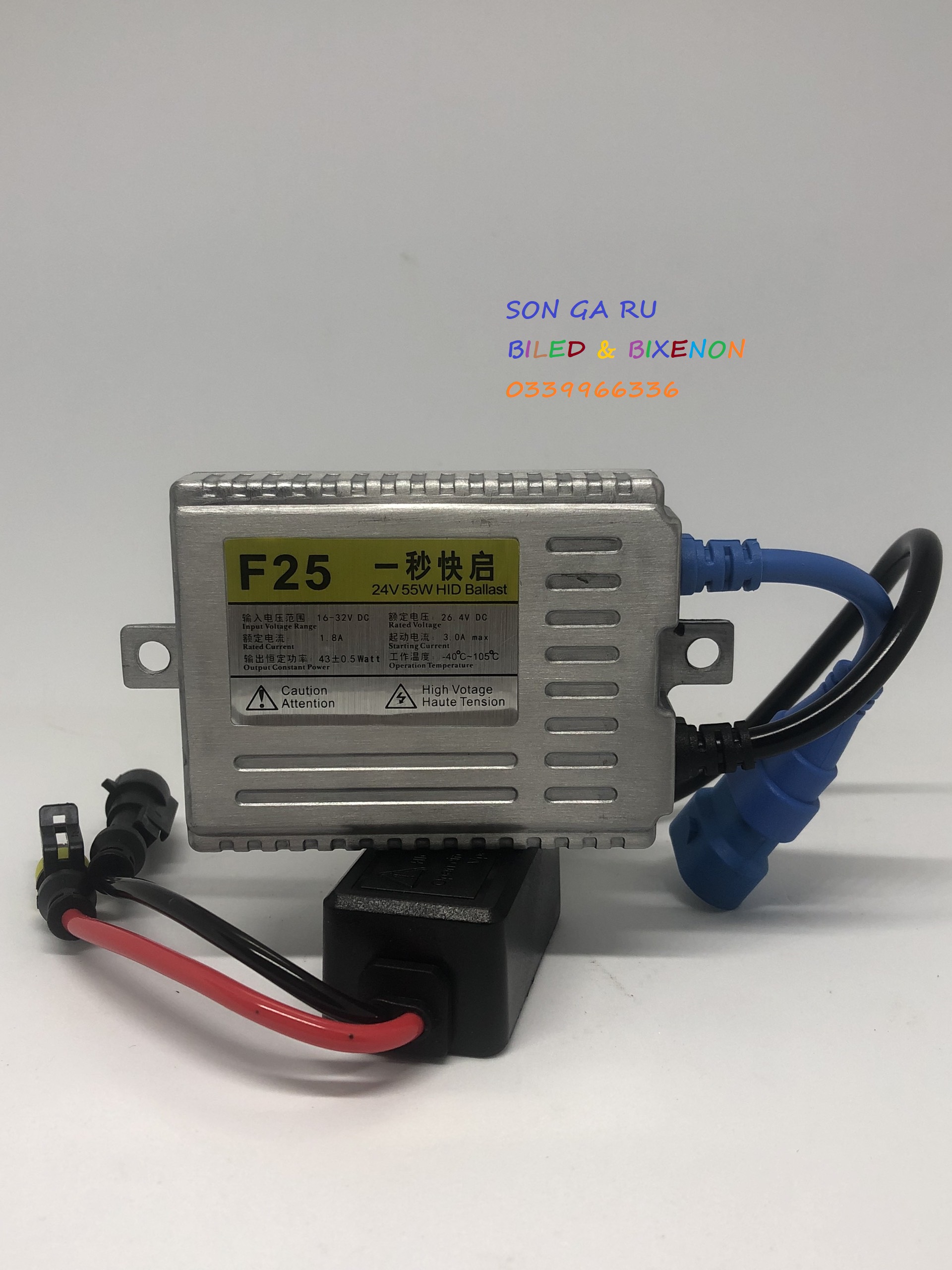 Ballast shilan f25 24v 55w cho đèn xenon