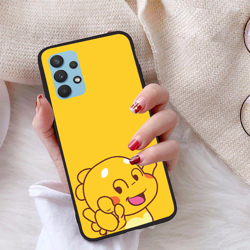 [HCM]Ốp lưng iCase dành cho Samsung Galaxy A32 Phiên bản 4G TGDD viền dẻo TPU BST Khủng Long Lai Ong