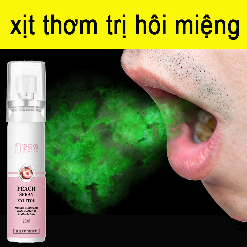 Xịt thơm miệng hôi Loại bỏ hôi miệng Xịt thơm mát khoang miệng bed breath Nam giới nữ giới loại bỏ hôi miệng Thuốc hôi miệng điều hòa Khô miệng Miệng đắng dung dịch thơm miệng dạng dài lâu Vũ khí tiện hôn nam nữ