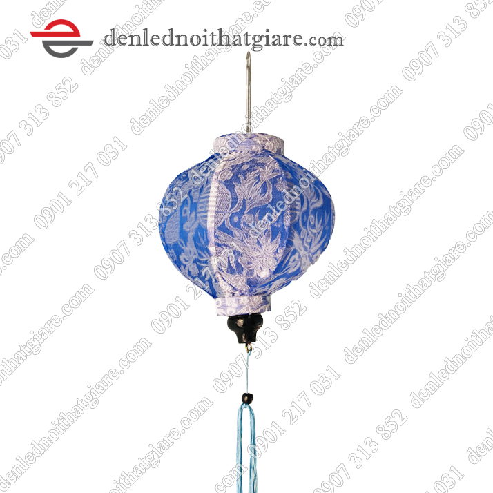 05 cái đèn lồng hội an vải lụa 20cm - tròn -- trang trí lễ hội , tiệc cưới, quán ăn, nhà hàng....