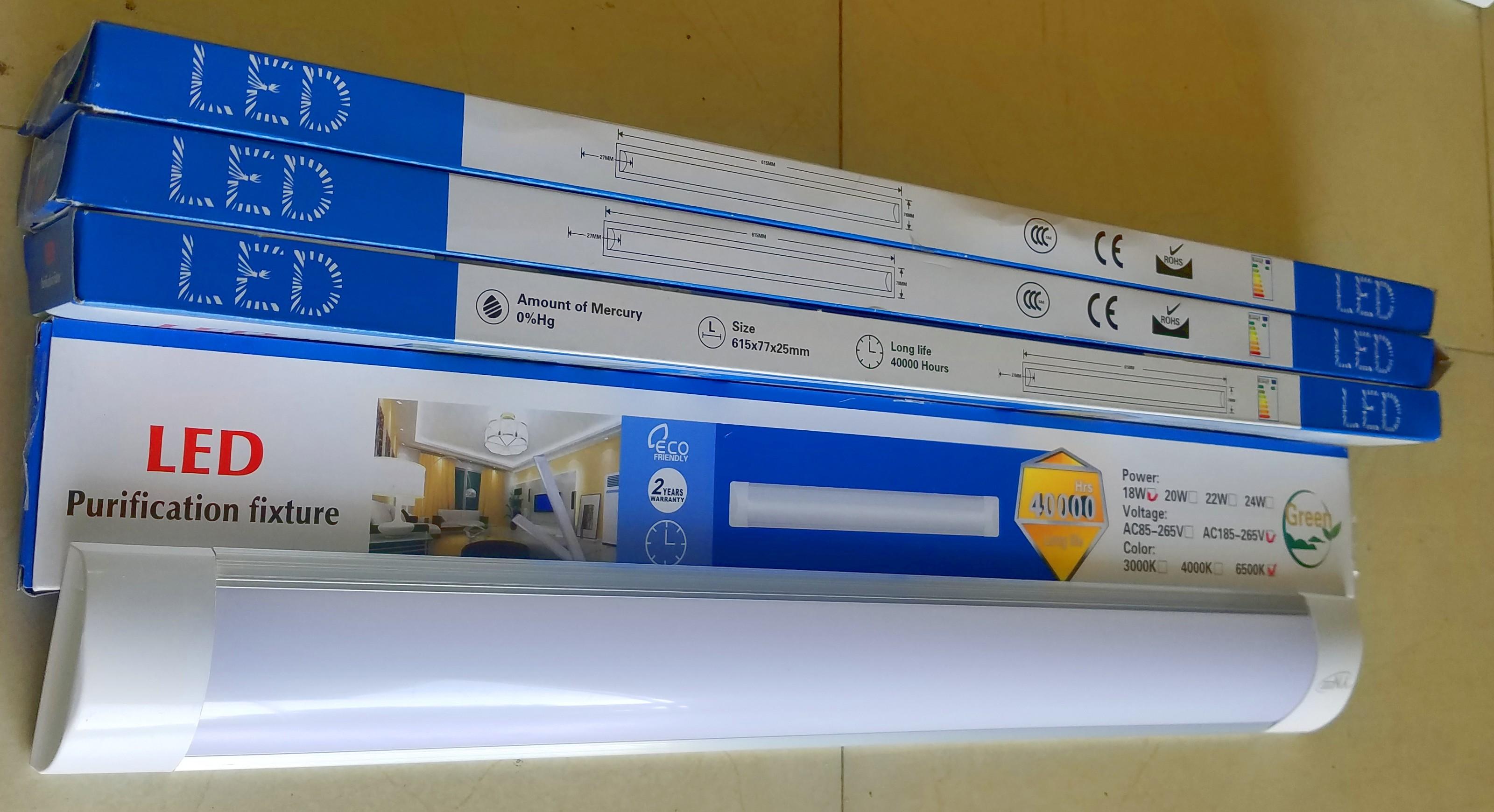 Combo 20 Đèn tuýp Led bán nguyệt 60cm ( BH 2 năm )