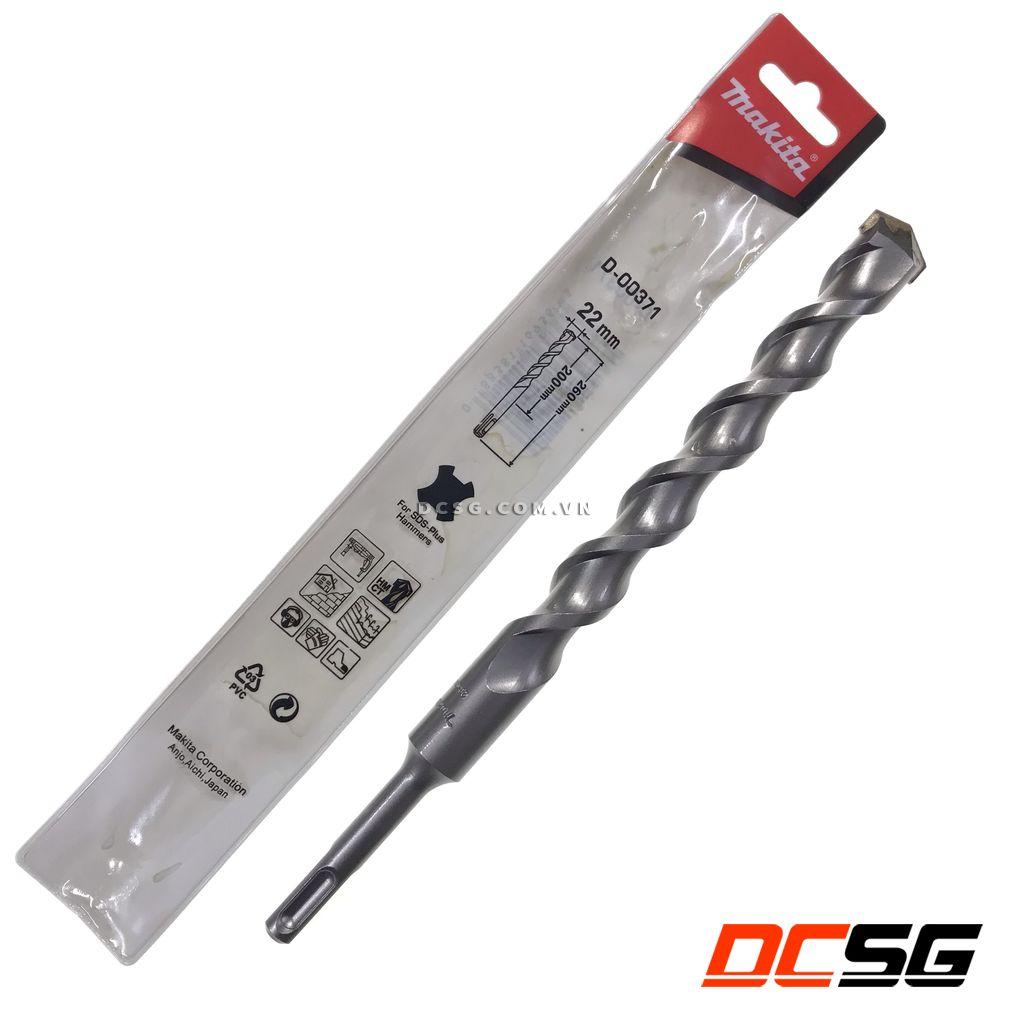 Mũi khoan bê tông 22x260mm makita d-00371 | tadachi