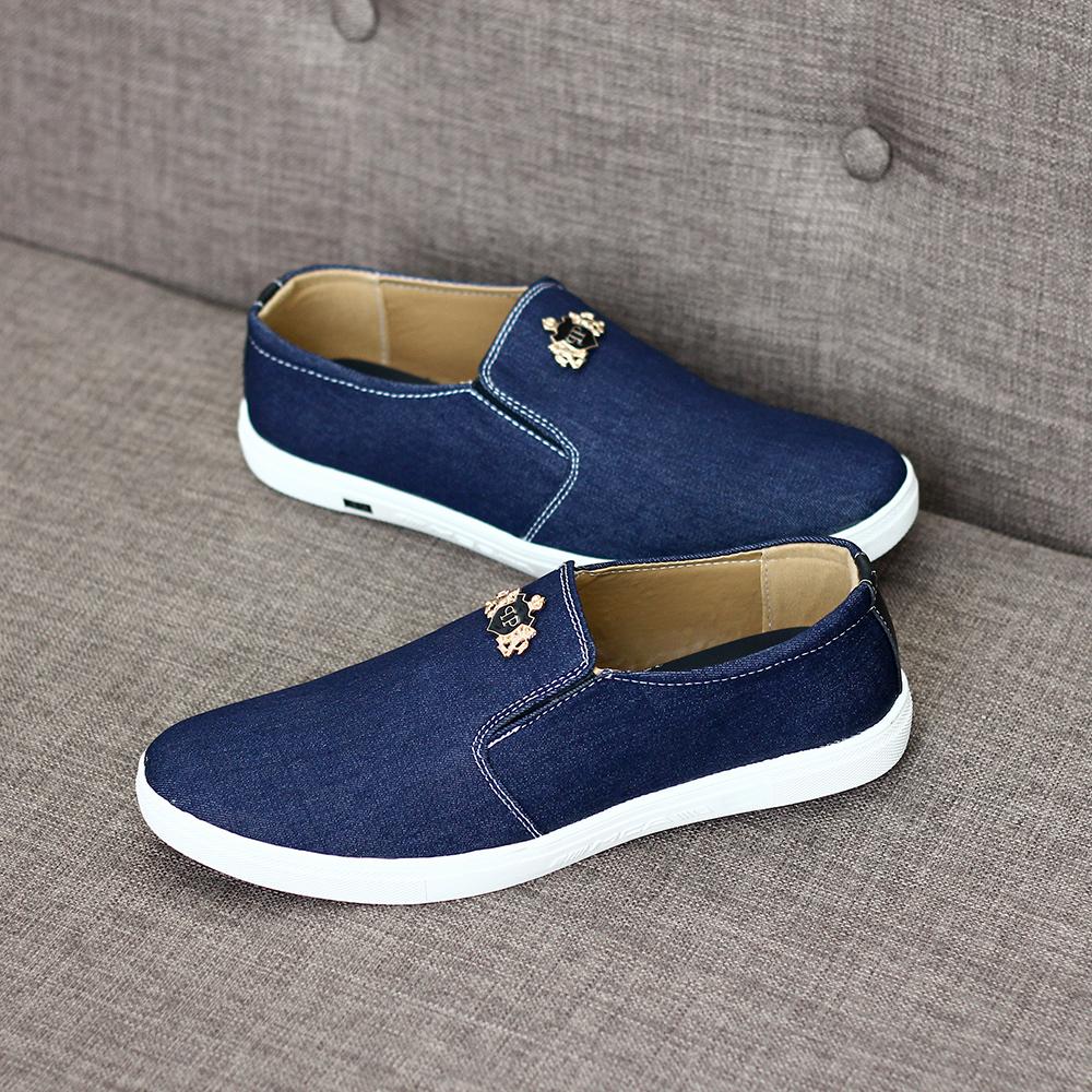 Giày lười, giày mọi nam, giày lười hot trend 2019. tặng kèm tất lửa khử mùi nano