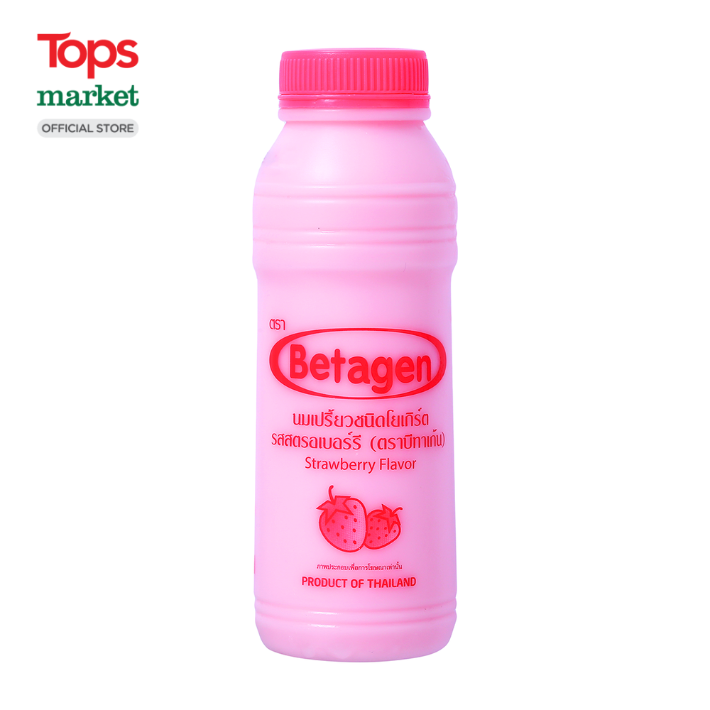 Sữa Chua Uống Lên Men Betagen Hương Dâu 300ML - Siêu Thị Tops Market