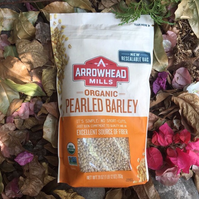 Hạt ý dĩ hữu cơ arrowhead mills 793g