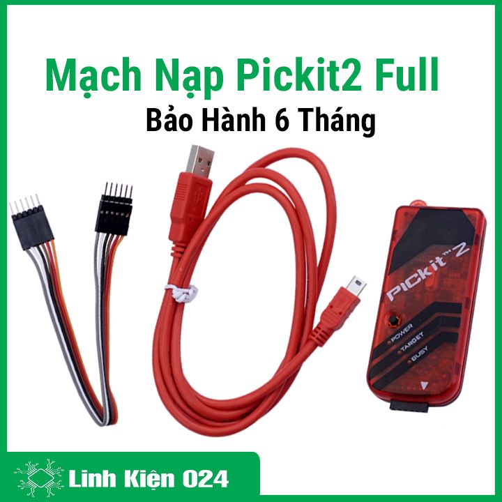 Mạch nạp Pickit2 Full bảo hành 06 Tháng