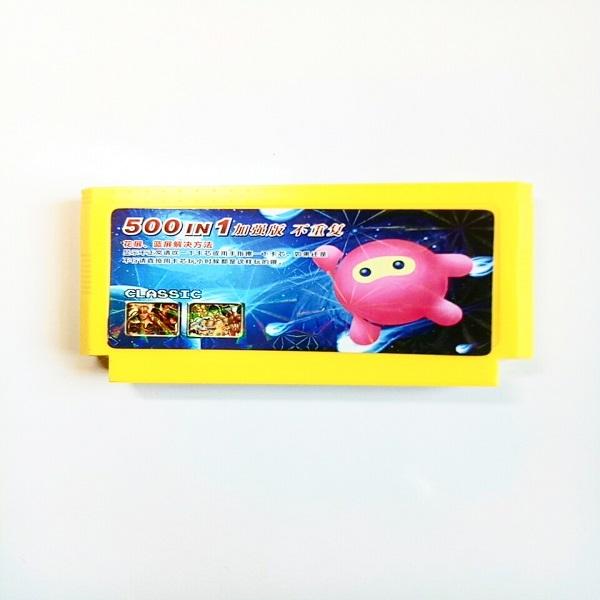 Băng Game nhựa 8 bit 500 in 1 trò chơi không lập lại