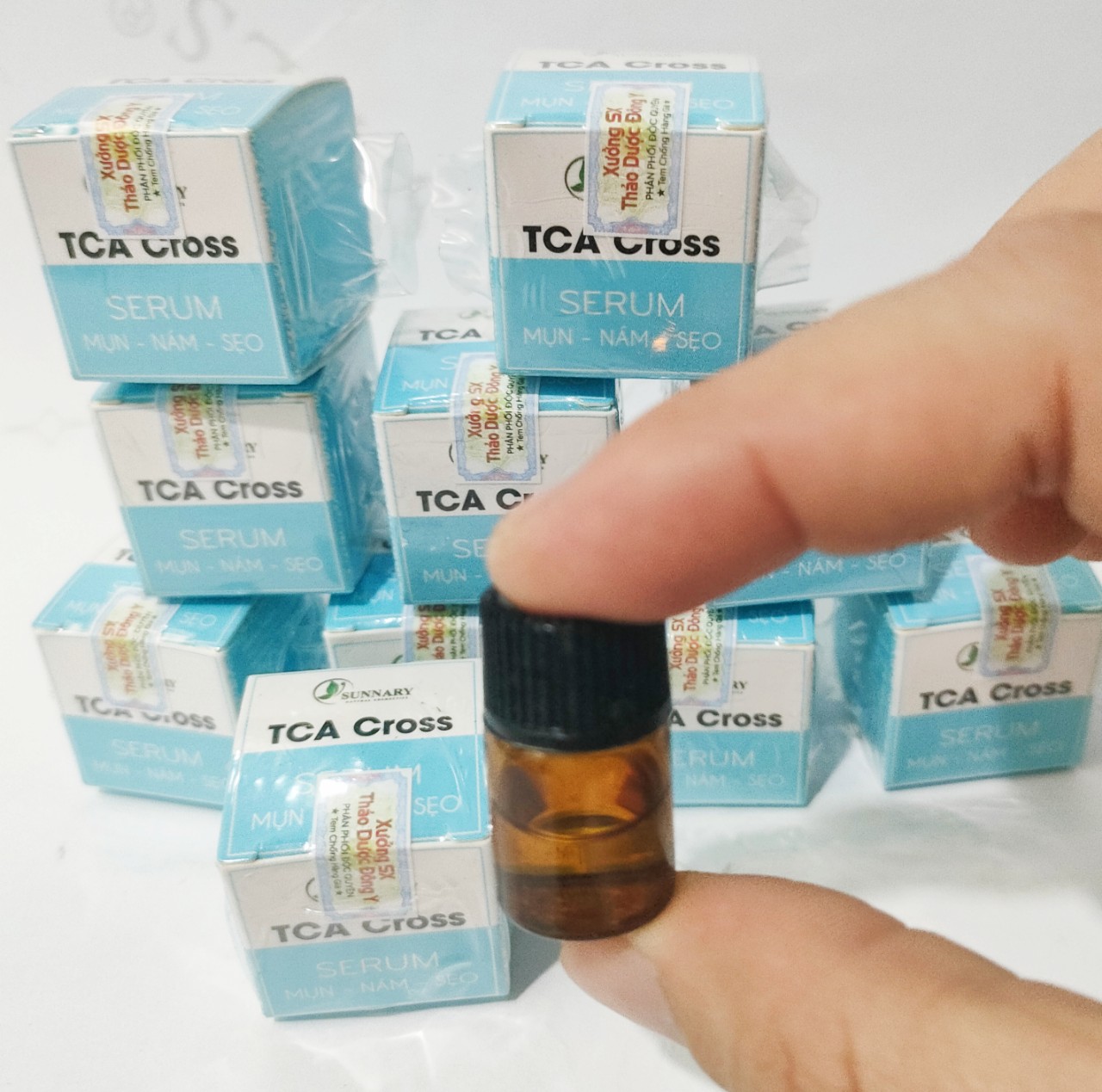 Chấm nám TCA - dung dịch chấm nám, chấm tàn nhang, xoá thâm, tiêu trừ sẹo hiệu quả 100%