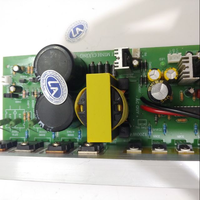 Mạch công suất loa kéo nguồn 12v