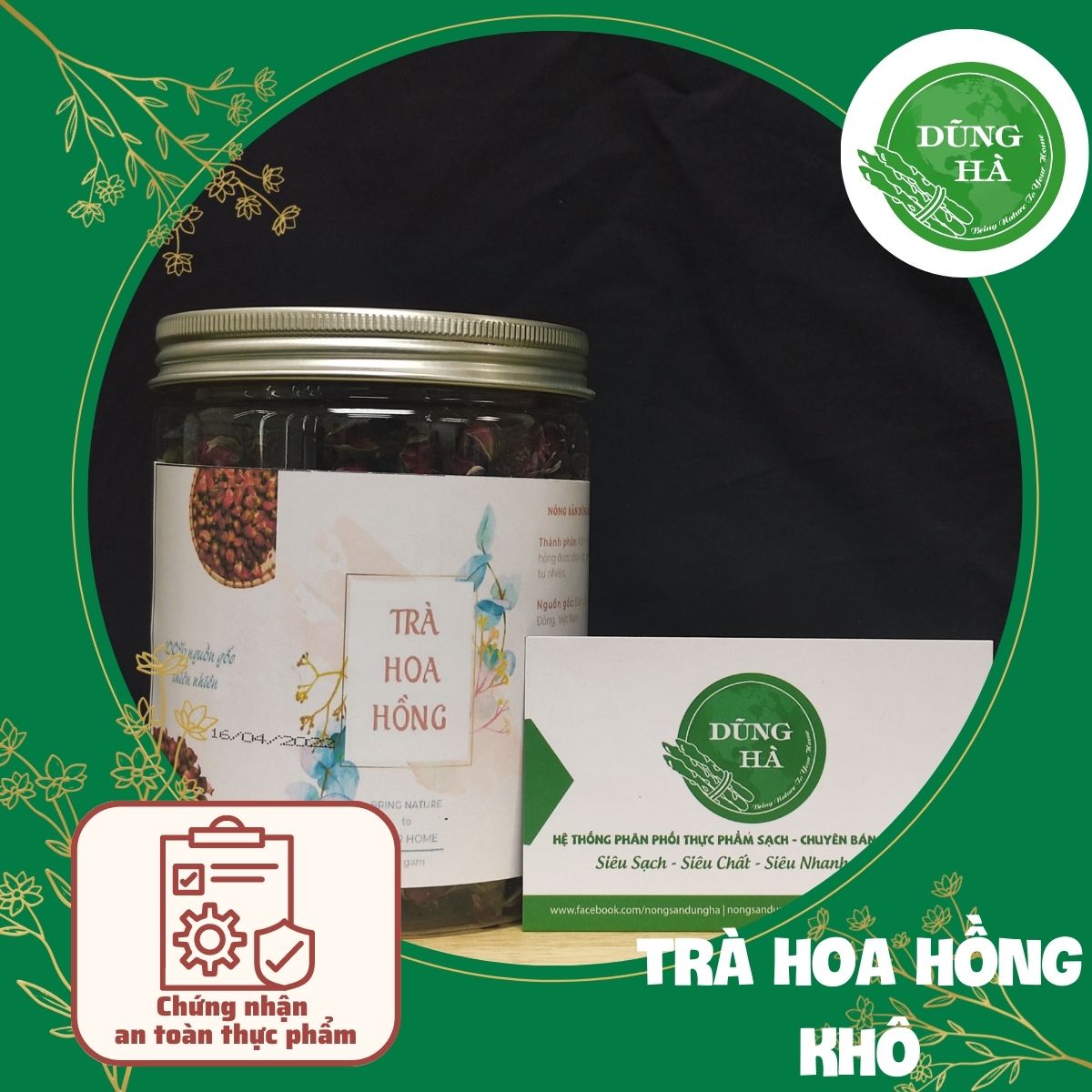 Trà hoa hồng chất lượng cao