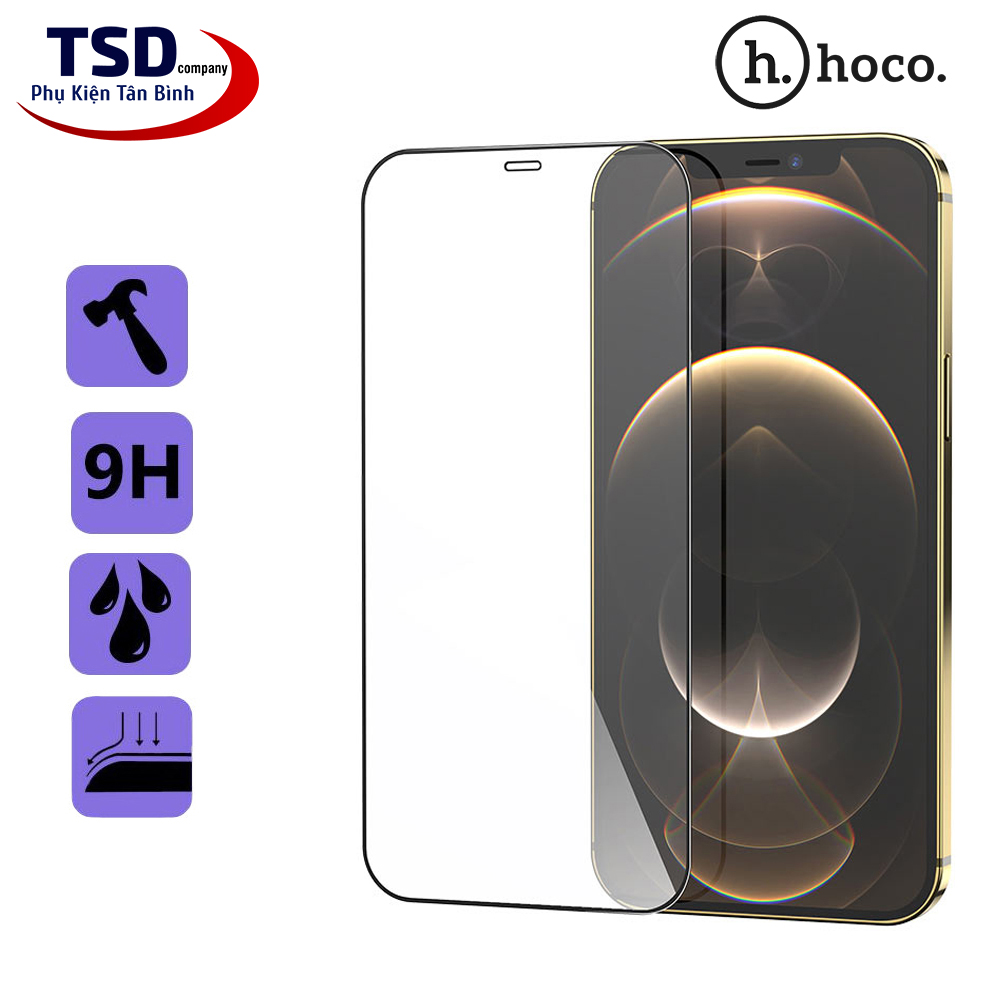 Kính cường lực iphone full màn hình hoco g5 chính hãng